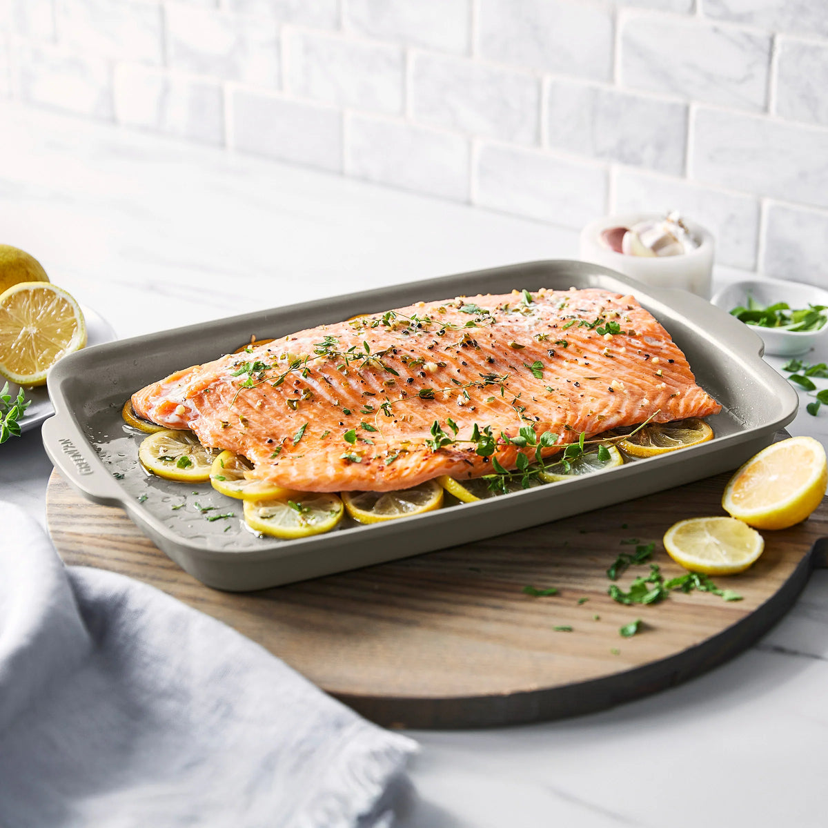 Premiere Ovenware Ceramic Nonstick 6-Piece Set | Taupe