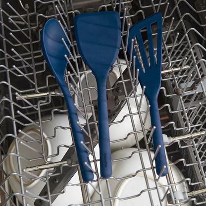 Platinum Silicone Tools 7-Piece Utensil Set | Navy