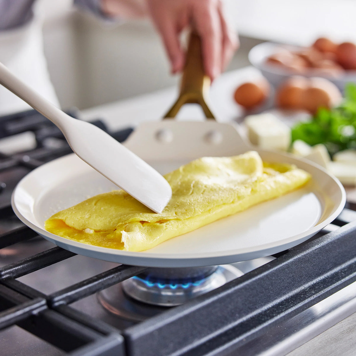 Reserve Pro Ceramic Nonstick 10" Crepe Pan | Glacier