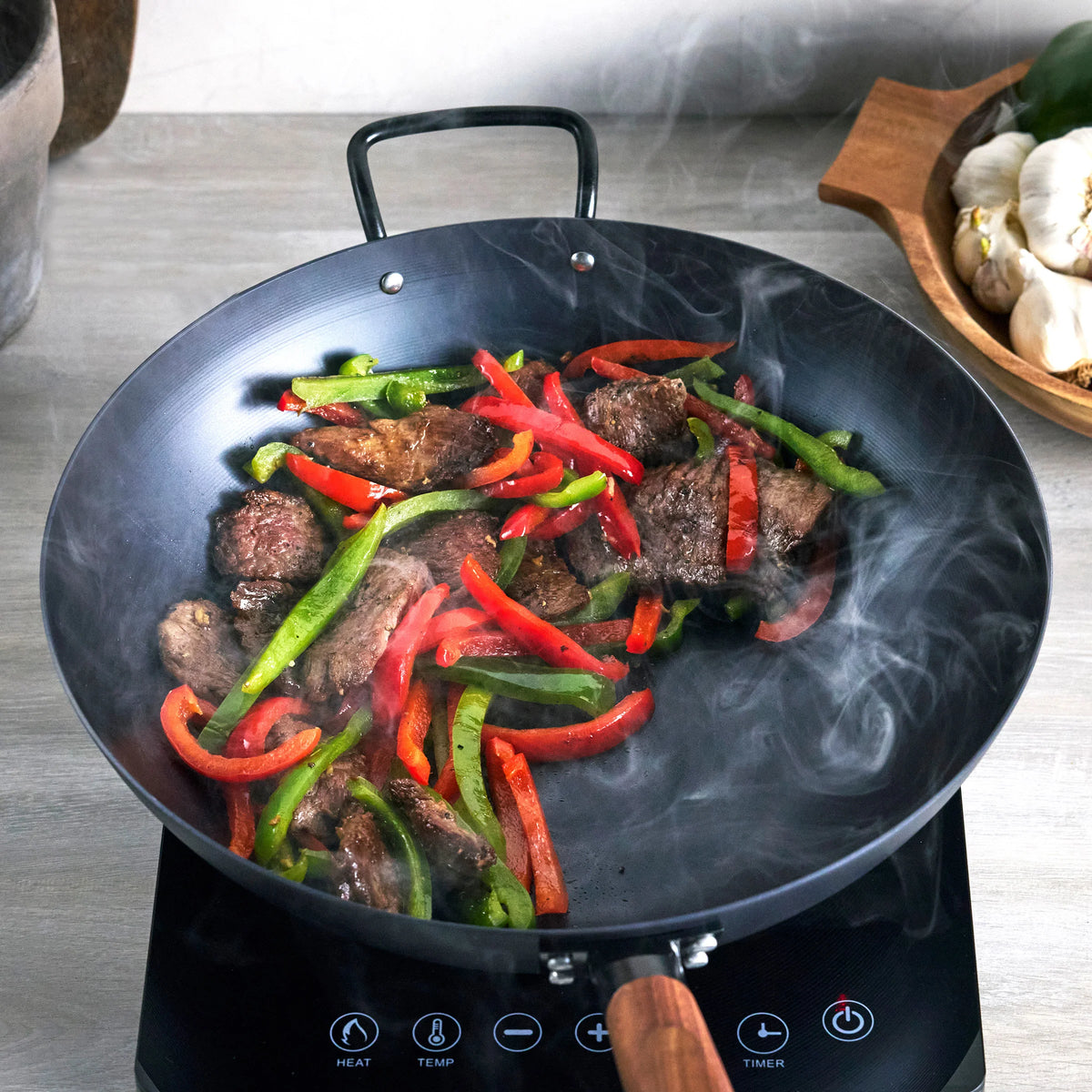 Kyoto Carbon Steel 12" Wok
